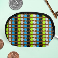 Colorful Leaf Pattern Accessory Pouch (medium)