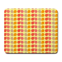 Colorful Leaf Pattern Large Mouse Pad (rectangle)