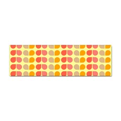 Colorful Leaf Pattern Bumper Sticker