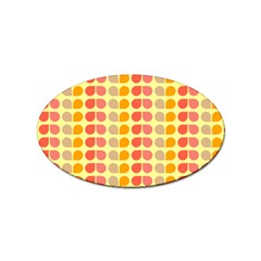 Colorful Leaf Pattern Sticker 100 Pack (oval) by GardenOfOphir