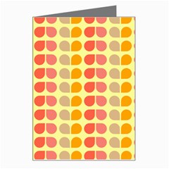 Colorful Leaf Pattern Greeting Card