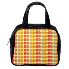 Colorful Leaf Pattern Classic Handbag (one Side)