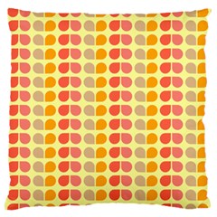 Colorful Leaf Pattern Standard Flano Cushion Case (one Side) by GardenOfOphir