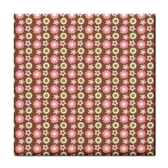 Cute Floral Pattern Ceramic Tile by GardenOfOphir