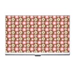 Cute Floral Pattern Business Card Holder Front