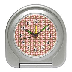 Cute Floral Pattern Desk Alarm Clock