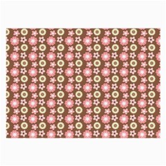 Cute Floral Pattern Glasses Cloth (large)