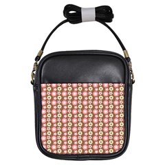 Cute Floral Pattern Girl s Sling Bag