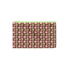 Cute Floral Pattern Cosmetic Bag (xs)