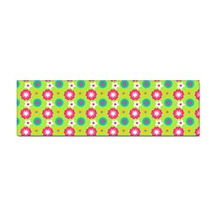 Cute Floral Pattern Bumper Sticker