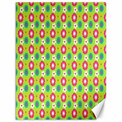 Cute Floral Pattern Canvas 12  x 16  (Unframed)