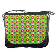 Cute Floral Pattern Messenger Bag