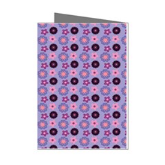 Cute Floral Pattern Mini Greeting Card (8 Pack) by GardenOfOphir