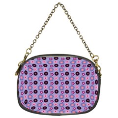 Cute Floral Pattern Chain Purse (one Side)