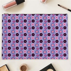 Cute Floral Pattern Cosmetic Bag (xxl)