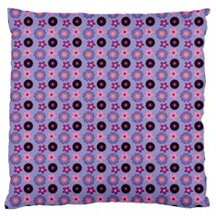 Cute Floral Pattern Standard Flano Cushion Case (one Side)