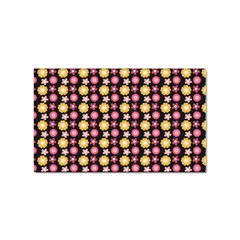 Cute Floral Pattern Sticker (rectangle) by GardenOfOphir