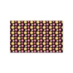 Cute Floral Pattern Sticker 10 Pack (Rectangle) Front