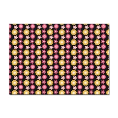 Cute Floral Pattern A4 Sticker 100 Pack