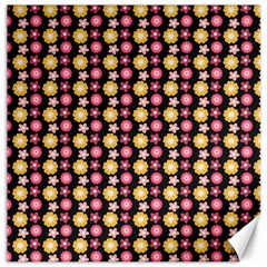 Cute Floral Pattern Canvas 20  X 20  (unframed)