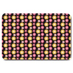 Cute Floral Pattern Large Door Mat