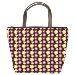 Cute Floral Pattern Bucket Handbag