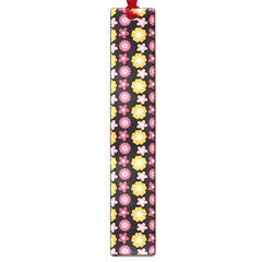 Cute Floral Pattern Large Bookmark by GardenOfOphir