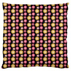 Cute Floral Pattern Standard Flano Cushion Case (two Sides)