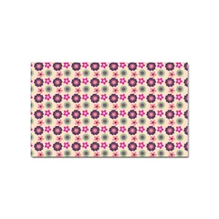 Cute Floral Pattern Sticker 10 Pack (rectangle)