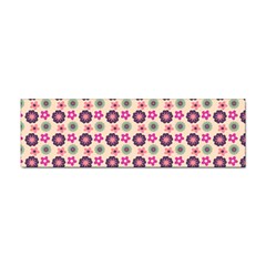 Cute Floral Pattern Bumper Sticker 100 Pack