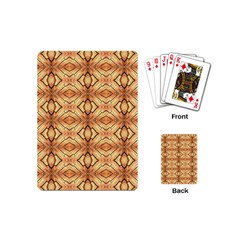 Faux Animal Print Pattern Playing Cards (mini) by GardenOfOphir