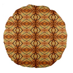 Faux Animal Print Pattern 18  Premium Round Cushion 