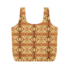 Faux Animal Print Pattern Reusable Bag (m)