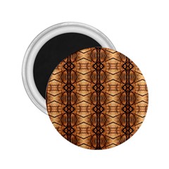 Faux Animal Print Pattern 2 25  Button Magnet by GardenOfOphir