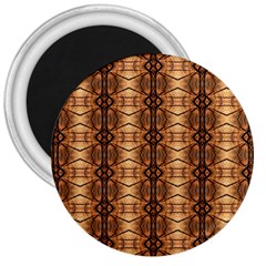 Faux Animal Print Pattern 3  Button Magnet