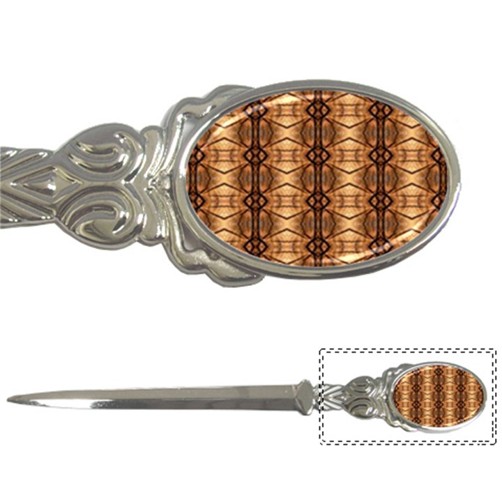 Faux Animal Print Pattern Letter Opener