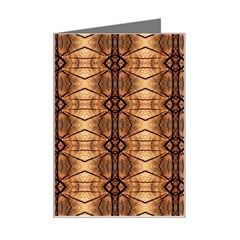 Faux Animal Print Pattern Mini Greeting Card