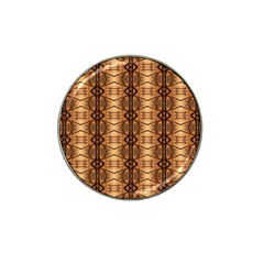 Faux Animal Print Pattern Golf Ball Marker 4 Pack (for Hat Clip)