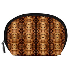 Faux Animal Print Pattern Accessory Pouch (large)