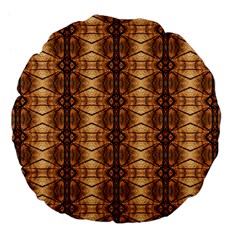 Faux Animal Print Pattern 18  Premium Flano Round Cushion 