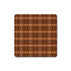 Faux Animal Print Pattern Magnet (square)