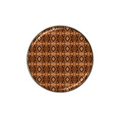 Faux Animal Print Pattern Golf Ball Marker 4 Pack (for Hat Clip) by GardenOfOphir