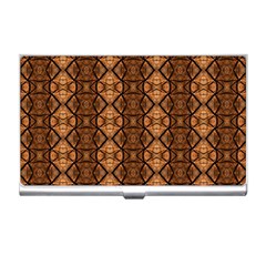 Faux Animal Print Pattern Business Card Holder