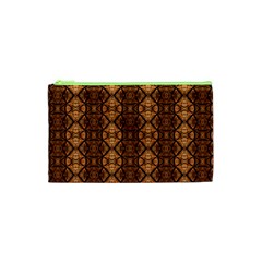 Faux Animal Print Pattern Cosmetic Bag (xs)