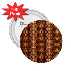 Faux Animal Print Pattern 2 25  Button (100 Pack)