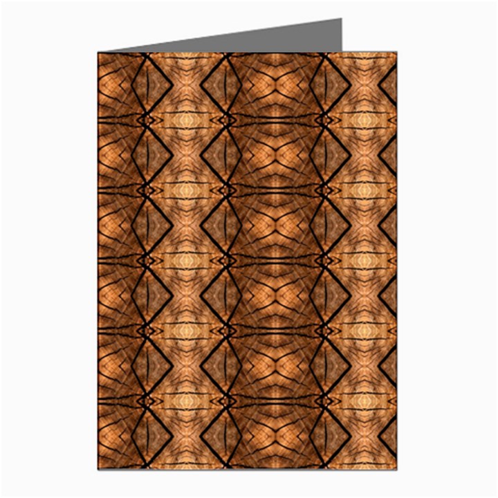 Faux Animal Print Pattern Greeting Card (8 Pack)