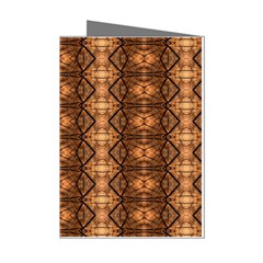 Faux Animal Print Pattern Mini Greeting Card (8 Pack)