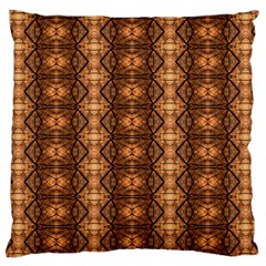 Faux Animal Print Pattern Large Flano Cushion Case (two Sides)