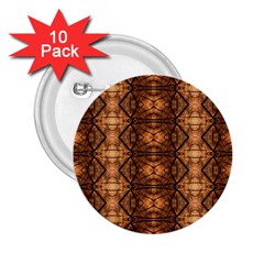 Faux Animal Print Pattern 2 25  Button (10 Pack)