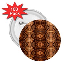 Faux Animal Print Pattern 2 25  Button (100 Pack)